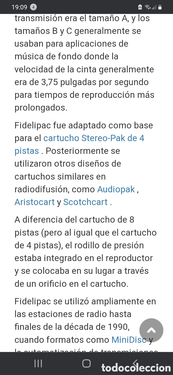 Radios antiguas: MUNTZ STEREO,4 pistas continua, - Foto 2