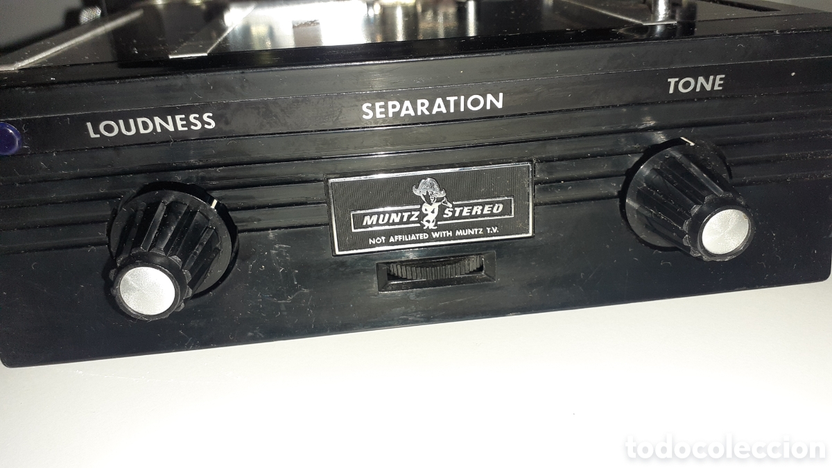 Radios antiguas: MUNTZ STEREO,4 pistas continua, - Foto 3