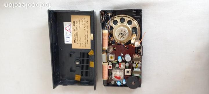 Radios antiguas: RADIO SANYO PORTABLE. SIX TRANSISTOR. NO FUNCIONA - Foto 3