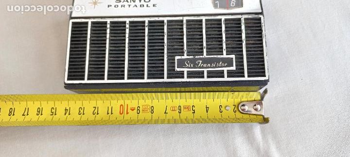 Radios antiguas: RADIO SANYO PORTABLE. SIX TRANSISTOR. NO FUNCIONA - Foto 4