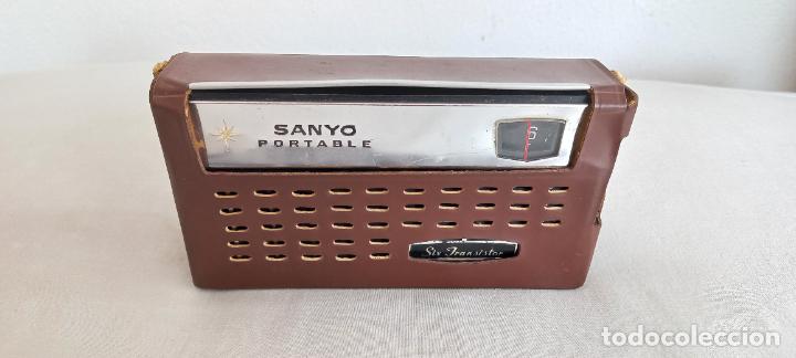 Radios antiguas: RADIO SANYO PORTABLE. SIX TRANSISTOR. NO FUNCIONA - Foto 13