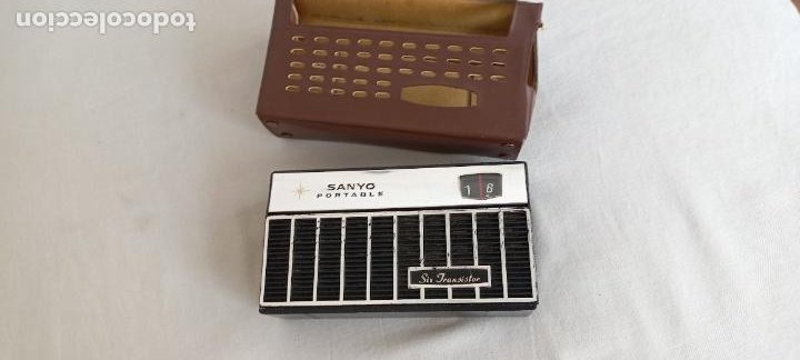 pequeño radio transistor sanyo - Compra venta en todocoleccion