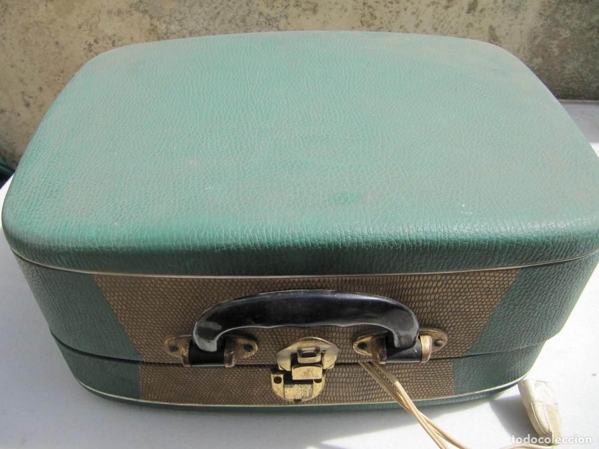 Radios antiguas: maleta tocadiscos Stare a&ntilde;os 50 - Foto 2