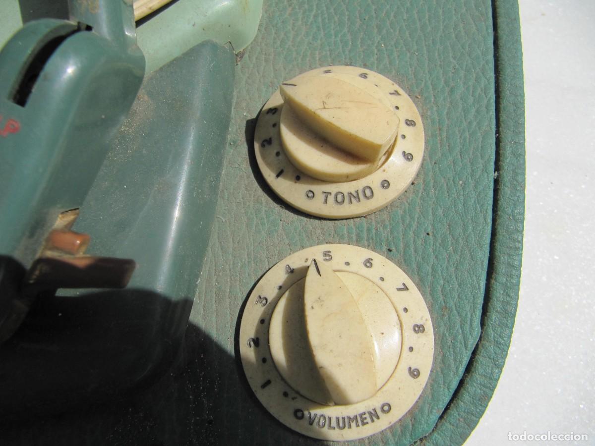 Radios antiguas: maleta tocadiscos Stare a&ntilde;os 50 - Foto 6