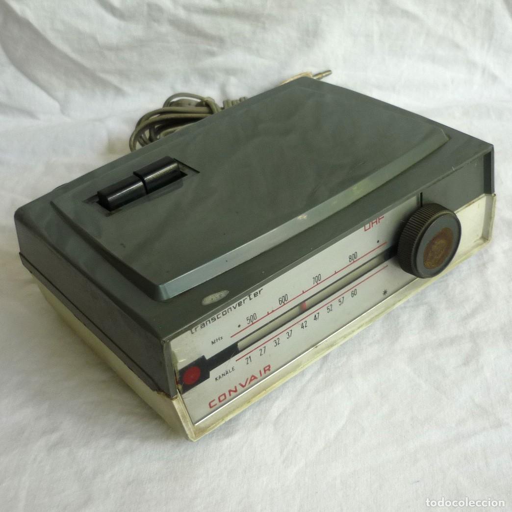 Radios antiguas: Antiguo convertidor UHF televisi&oacute;n Convair Transconverter - Foto 1