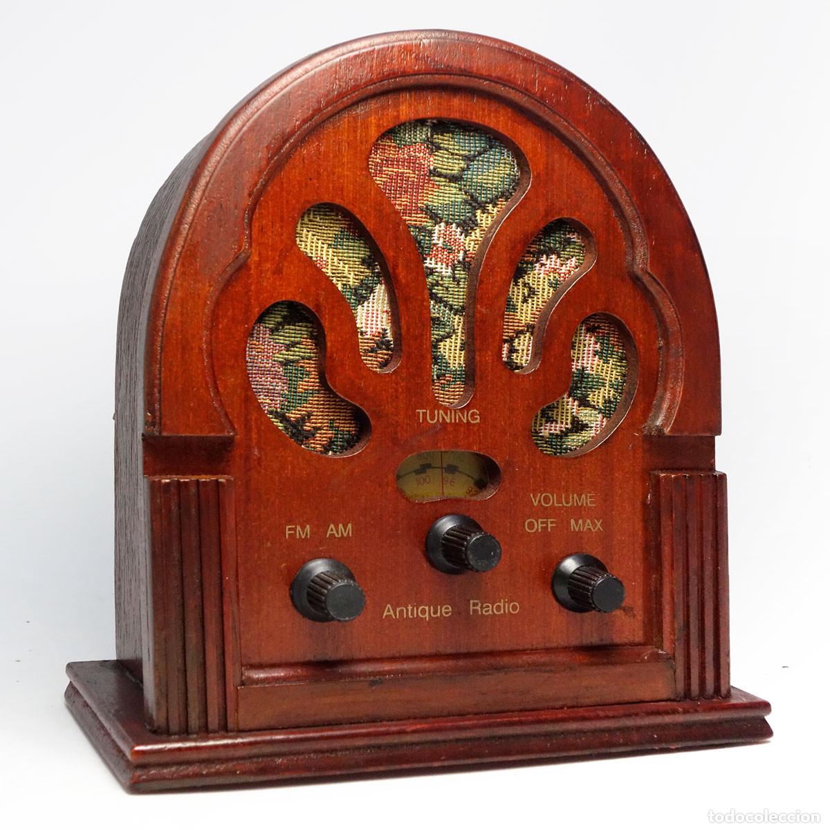 Radio Vintage madera - Zap+Zap - Tienda de regalos vintage