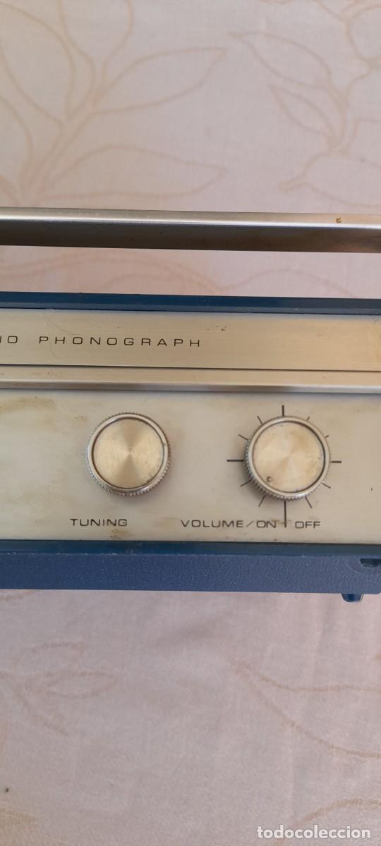 Radios antiguas: RADIO ANTIGUA TOCADISCOS SANYO RAREZA - Foto 6