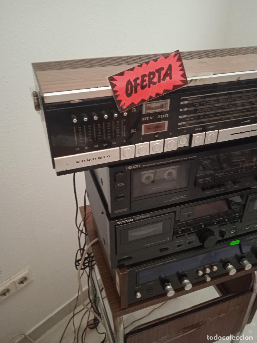 Radios antiguas: GRUNDIG, RECEIVER MODEL RTV 700, REF. 264 DATO - Foto 4