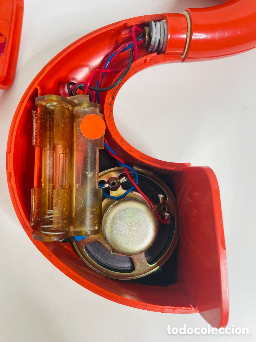 Radios antiguas: Inter Hemisphon Red Space Age Design 1970 - Foto 6