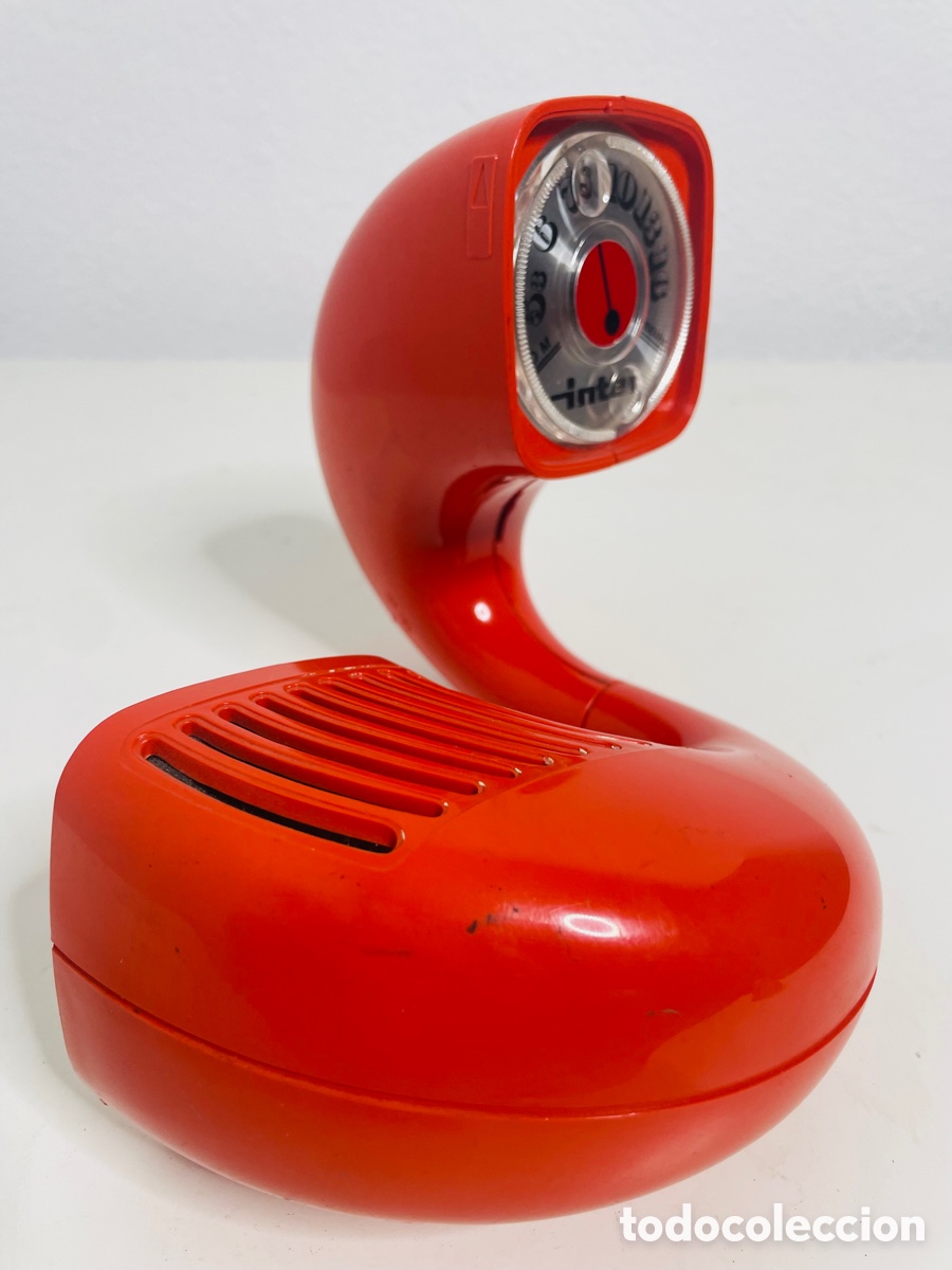 Radios antiguas: Inter Hemisphon Red Space Age Design 1970 - Foto 15