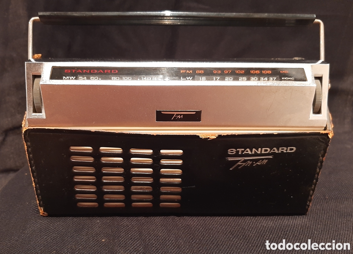 Radios antiguas: Radio antigua STANDARD multibanda modelo SR-Q322 FL - Foto 10
