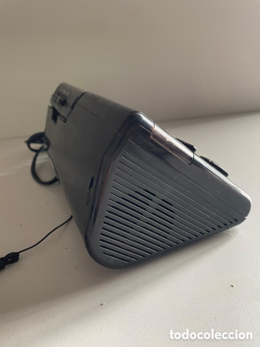 Radios antiguas: Tech Sonic AM/FM Clock Radio Removable Cassette Player - Foto 3