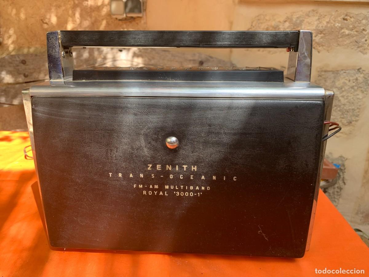 Radios antiguas: RADIO ZENITH ROYAL TRANSOCEANIC 3000-1 - Foto 9