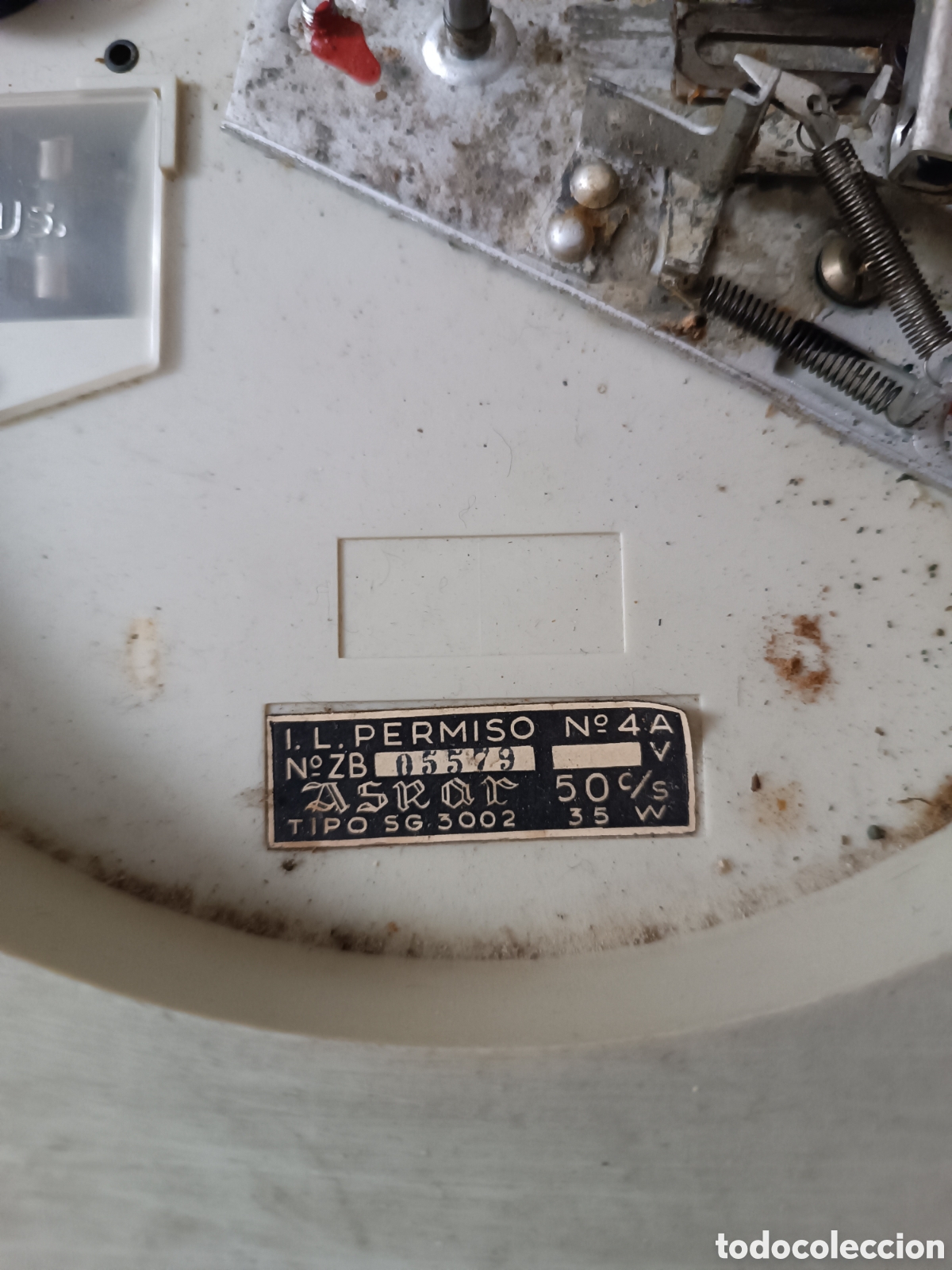 Radios antiguas: Antiguo tocadiscos ASKAR port&aacute;til. - Foto 17