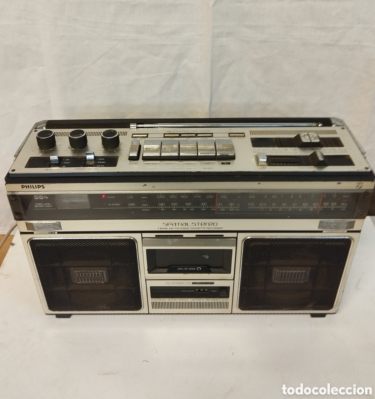 Radios antiguas: Radio casete Philips Spatial stereo - Foto 8