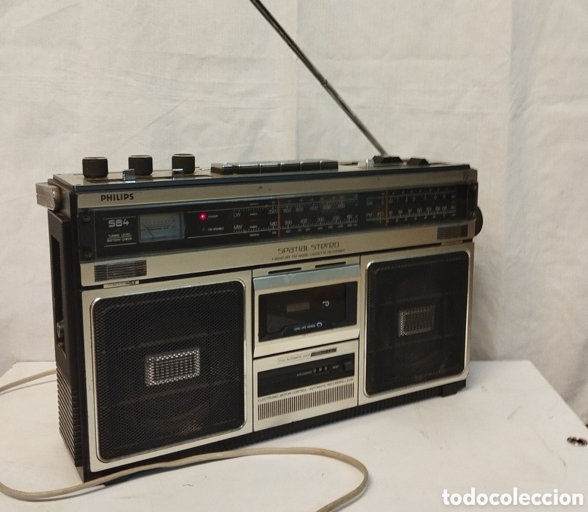 Radios antiguas: Radio casete Philips Spatial stereo - Foto 9