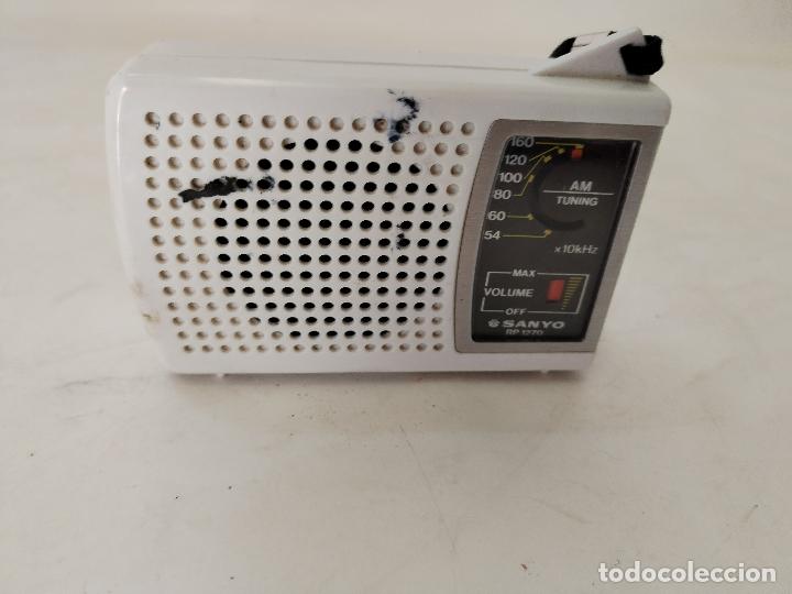Radios antiguas: radio transistor sanyo rp1270 - Foto 4