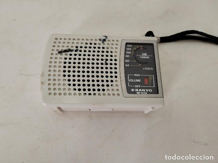Radios antiguas: radio transistor sanyo rp1270 - Foto 1