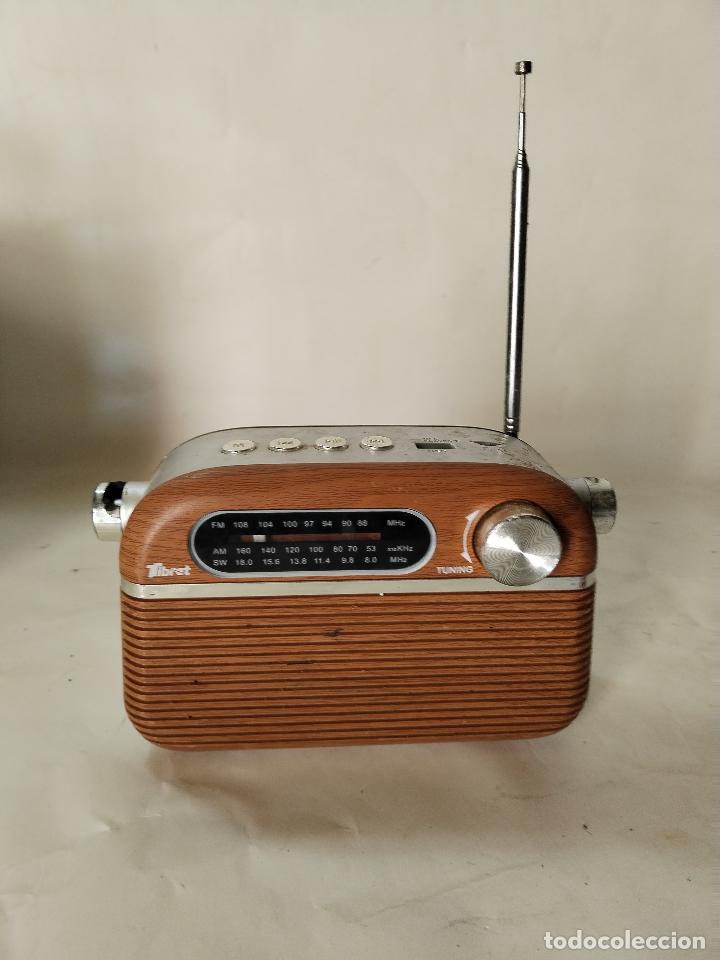 Radios antiguas: radio transistor fibret tb-159z - Foto 3