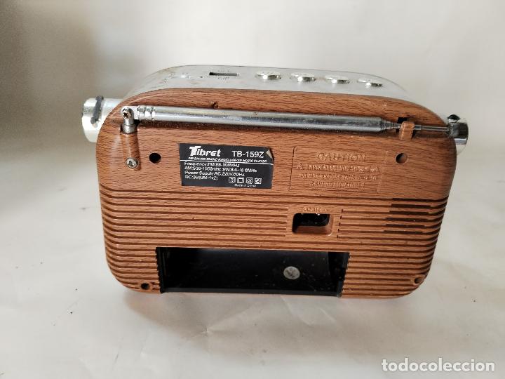 Radios antiguas: radio transistor fibret tb-159z - Foto 4