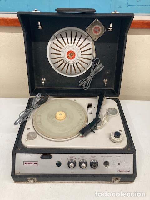 Radios antiguas: Tocadiscos SONNECLAIR - Foto 1