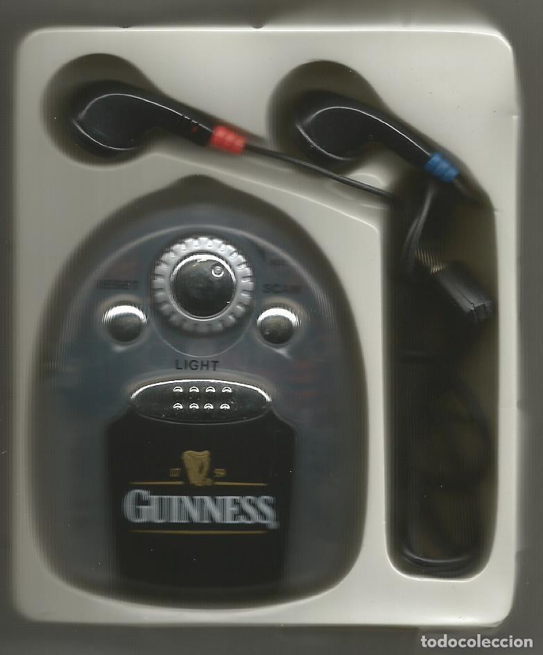 Radios antiguas: RADIO CON LUZ PUBLICIDAD GUINNESS - Foto 1
