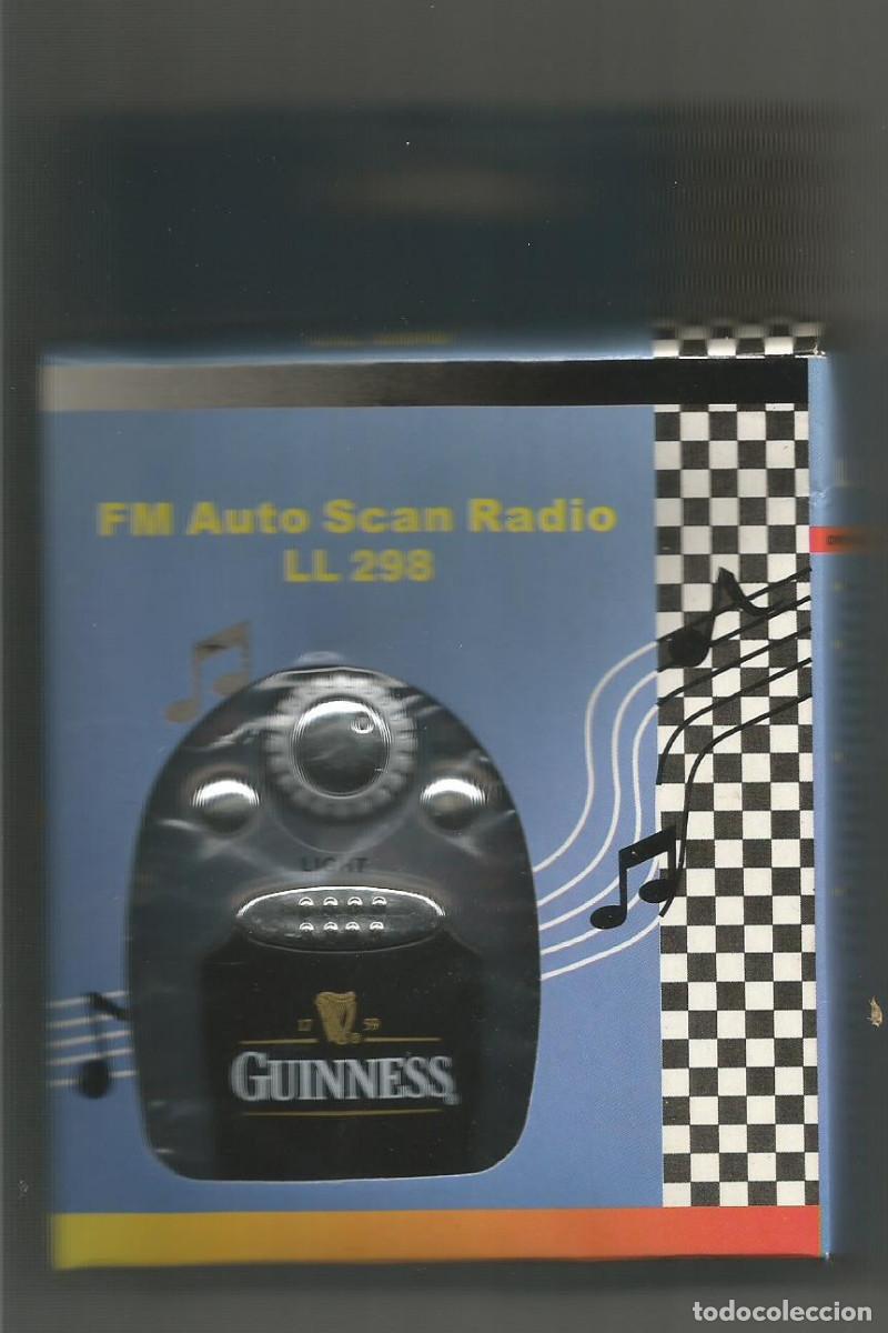 Radios antiguas: RADIO CON LUZ PUBLICIDAD GUINNESS - Foto 3