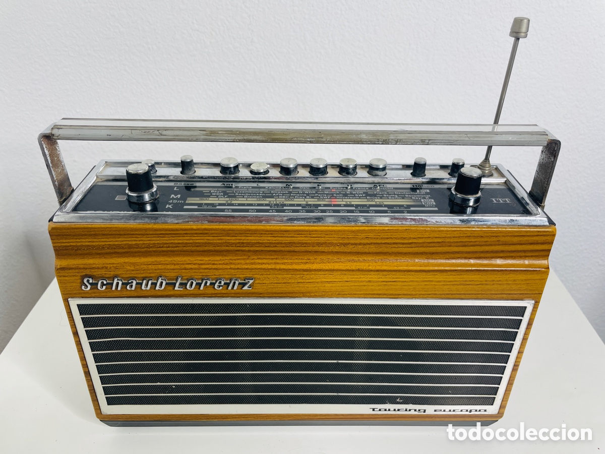 Radios antiguas: Schaub Lorenz Touring Europa 1969 - Foto 11