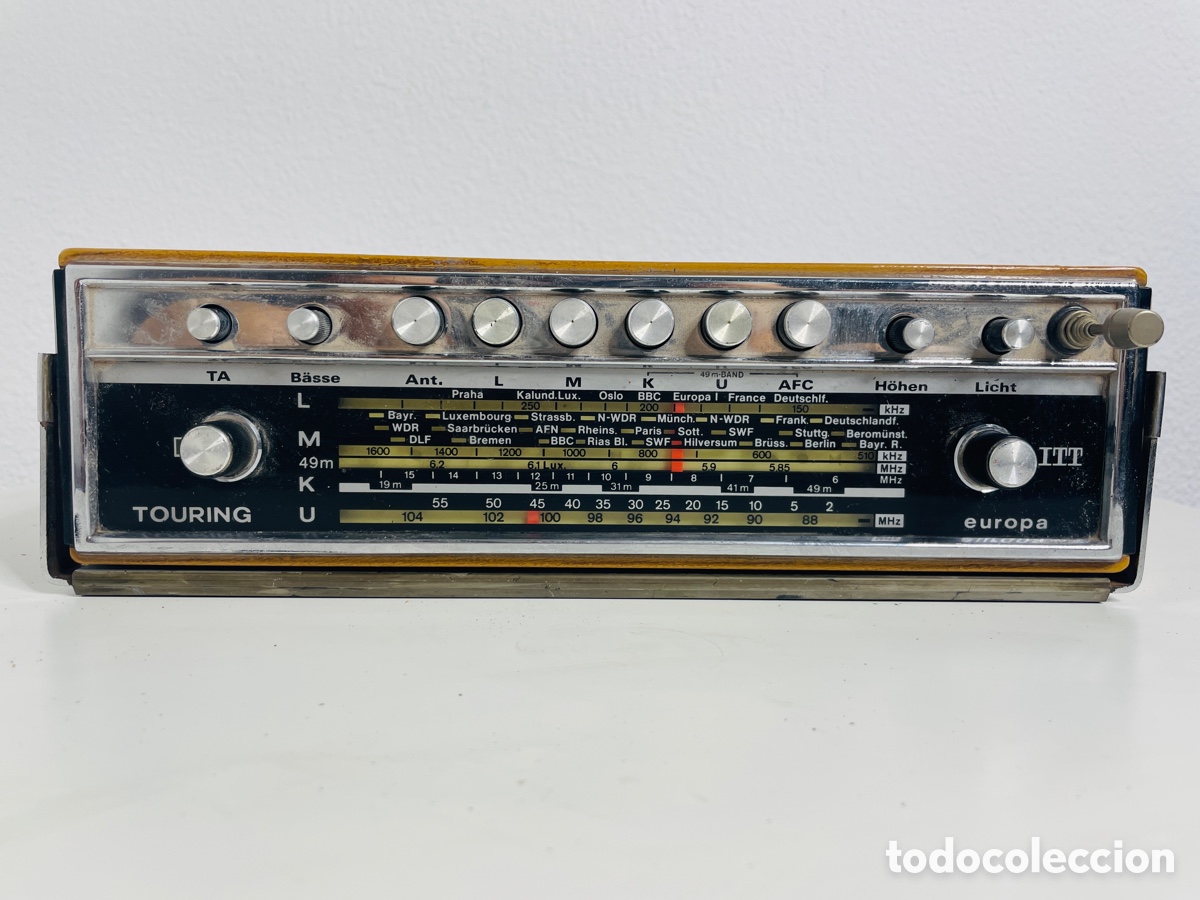 Radios antiguas: Schaub Lorenz Touring Europa 1969 - Foto 12