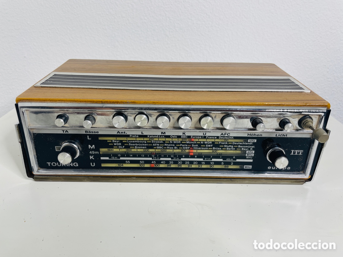 Radios antiguas: Schaub Lorenz Touring Europa 1969 - Foto 13