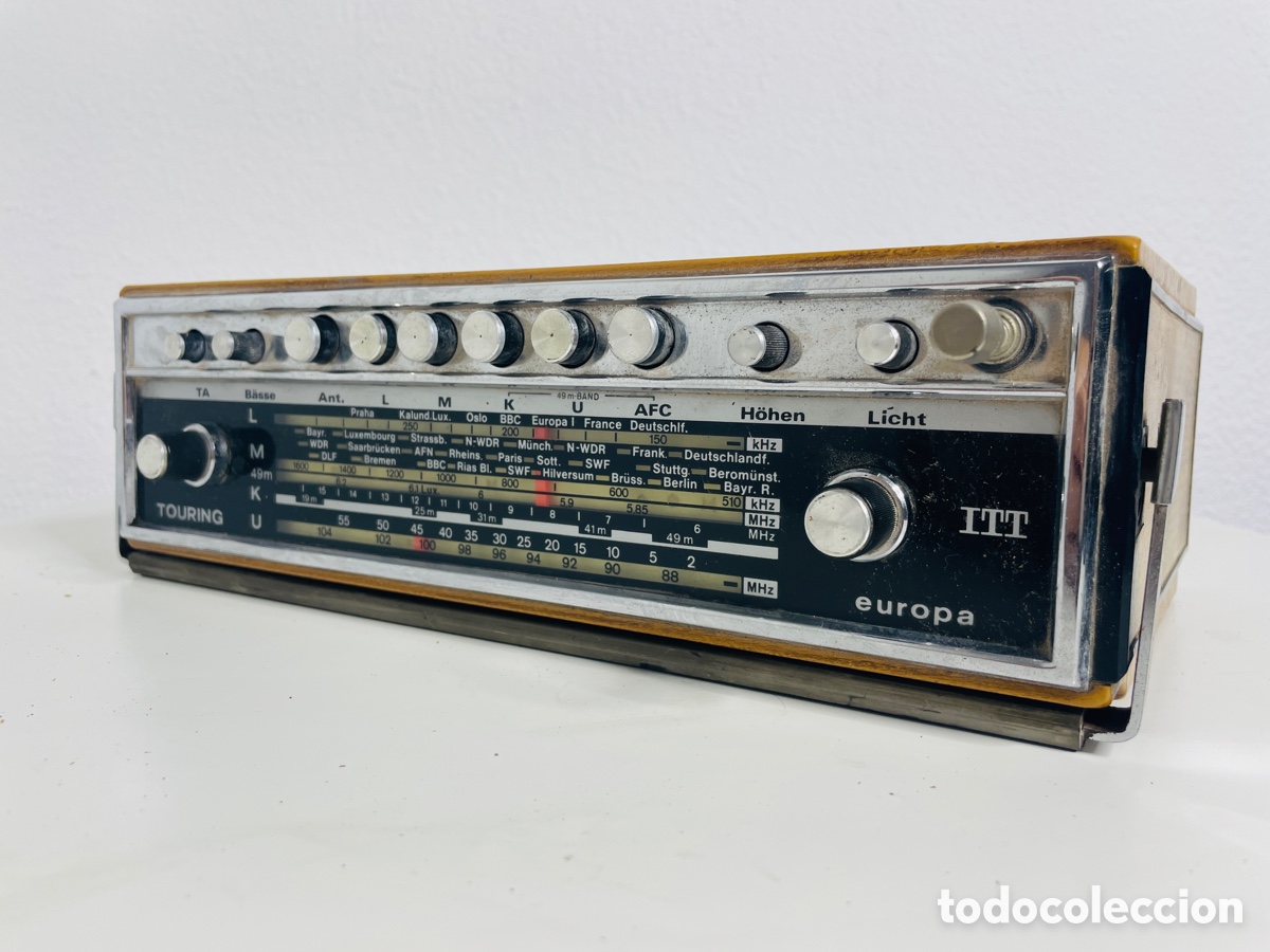 Radios antiguas: Schaub Lorenz Touring Europa 1969 - Foto 15