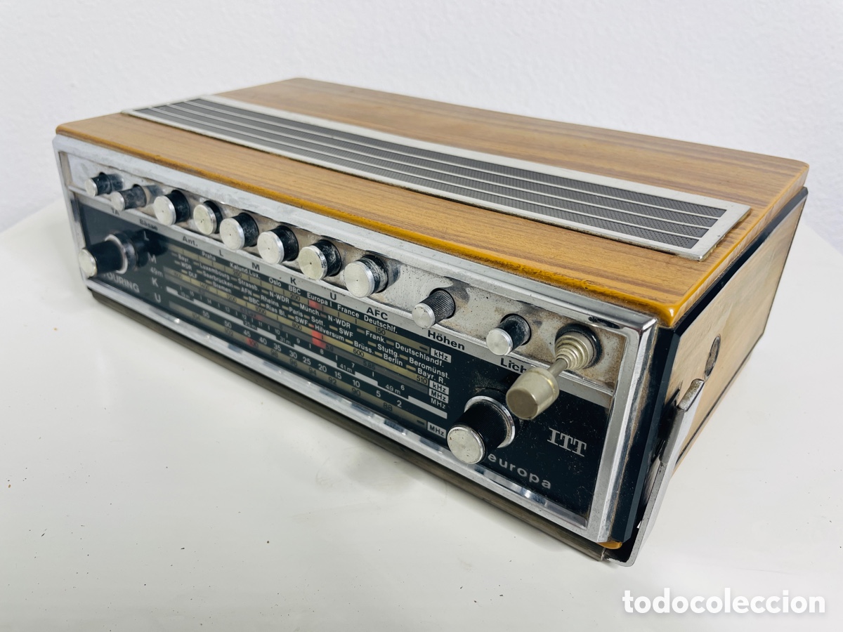 Radios antiguas: Schaub Lorenz Touring Europa 1969 - Foto 16