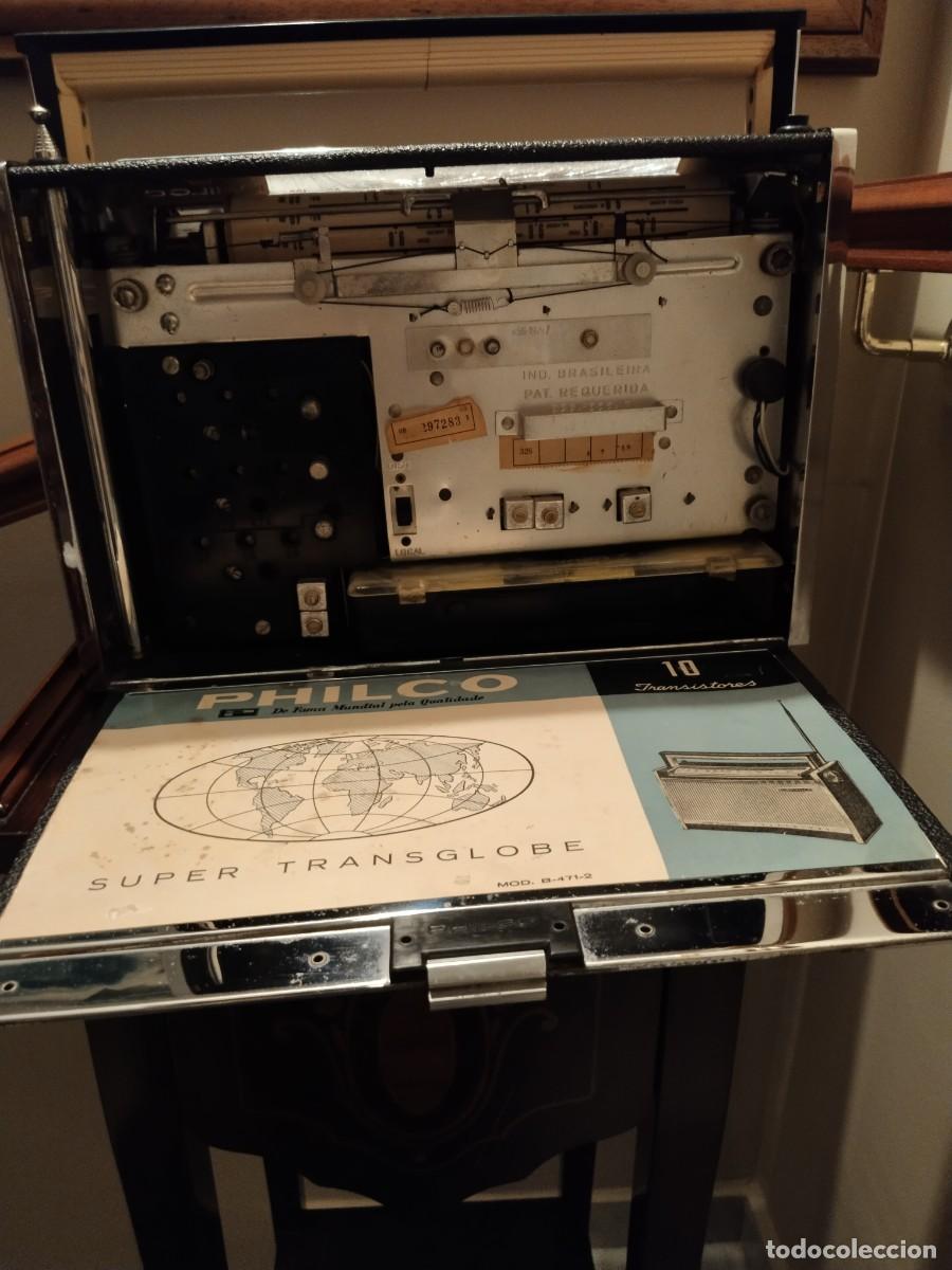 Radios antiguas: Enorme radio transistor Philco - Foto 14