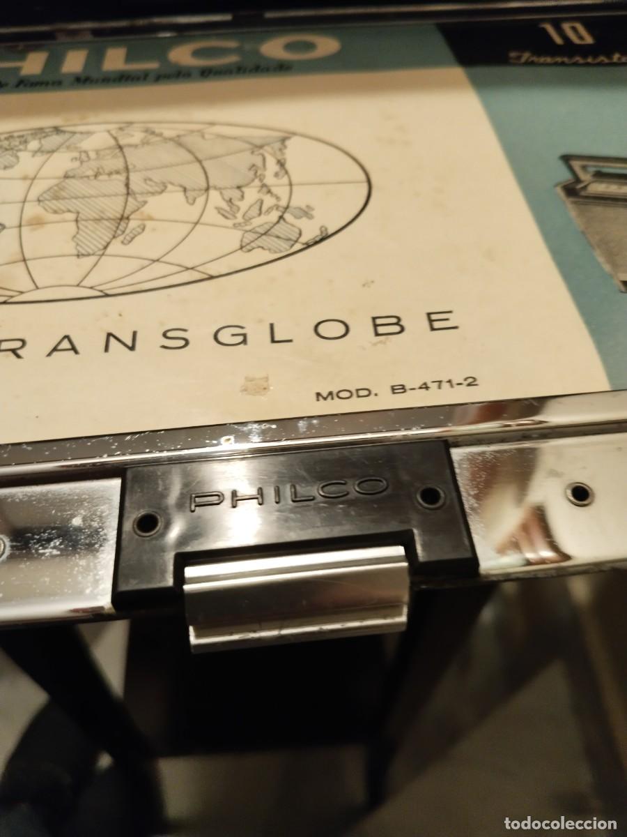 Radios antiguas: Enorme radio transistor Philco - Foto 15