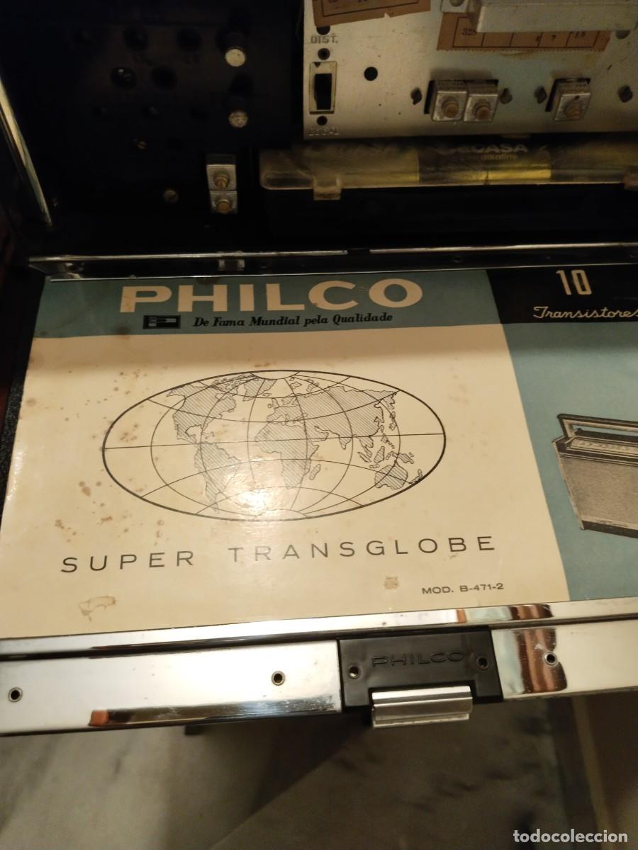 Radios antiguas: Enorme radio transistor Philco - Foto 27