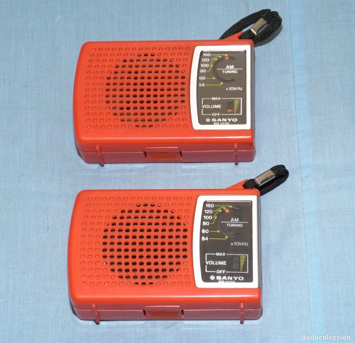 2 radios pequeñas de onda media sanyo - radio - Compra venta en