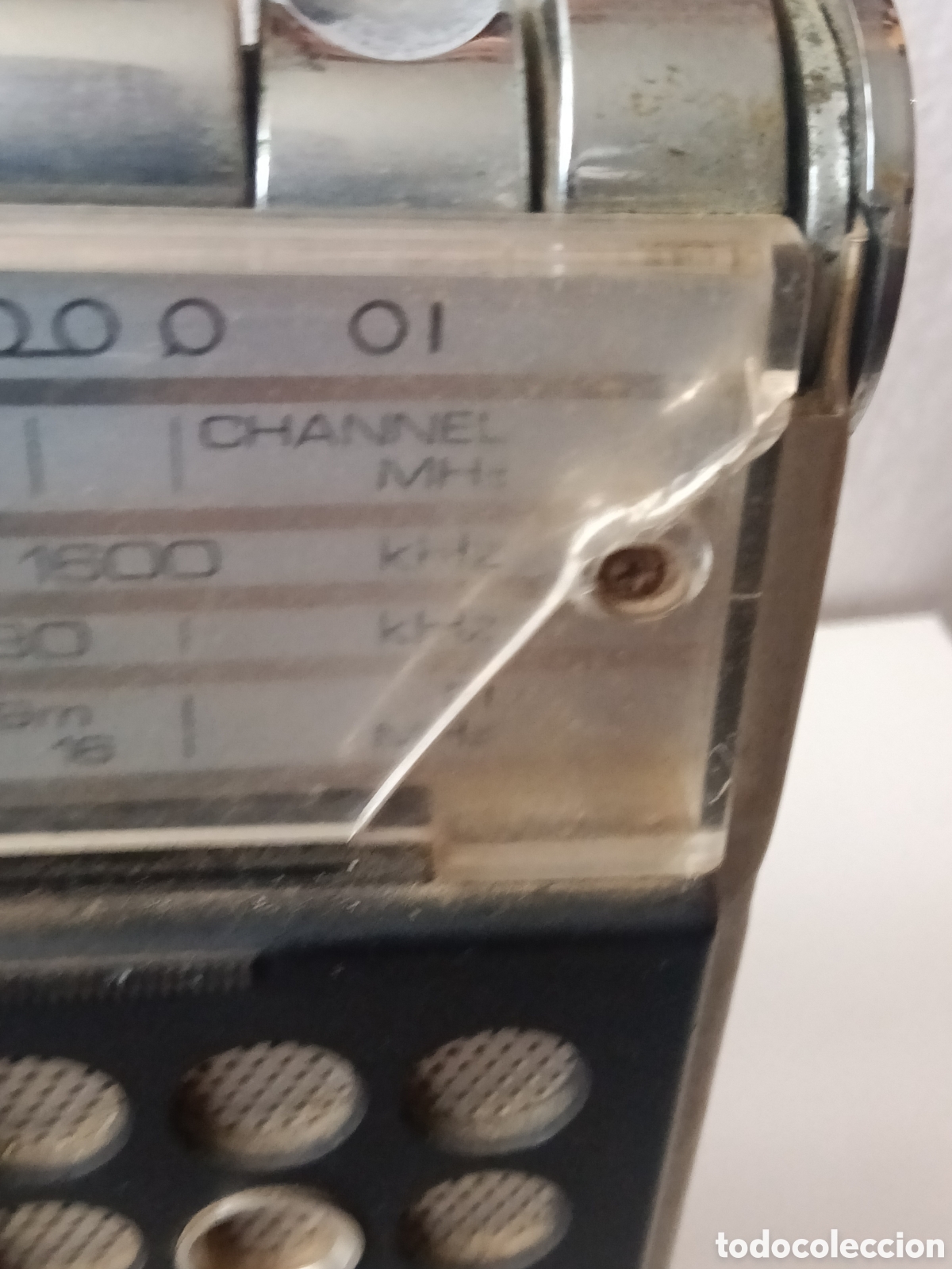 Radios antiguas: RADIO CASSETTE SIEMENS MODELO PIANAR 412 CON CABLE PARA CORRIENTE FUNCIONA - Foto 12