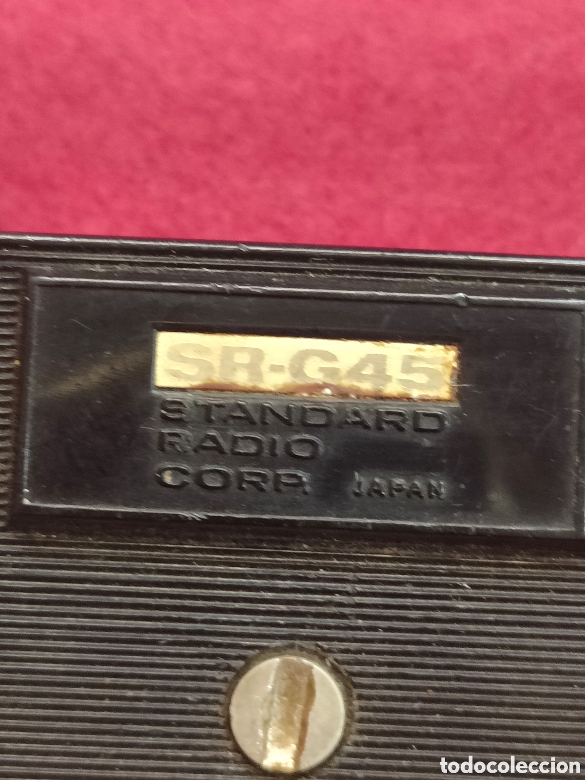 Radios antiguas: Radio Standard Micronic Ruby SR G45. Jap&oacute;n - Foto 3