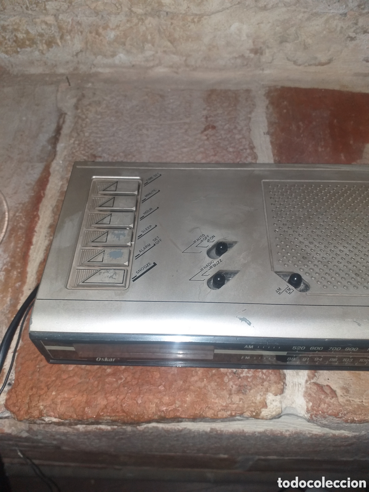 Radios antiguas: Radio despertador marca Osmar - Foto 6