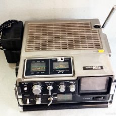 Radios antiguas: RADIO Y TV, MARCA JVC NIVICO, MODELO 3050 CQ. MAS ADAPTADOR JVC NIVICO 12, 120 Y 240 V. CONSERVADO