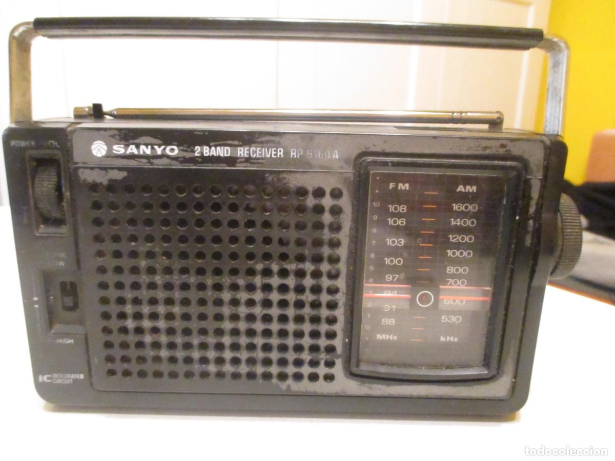 antigua radio transistor. sanyo. portátil rp 50 - Compra venta en  todocoleccion