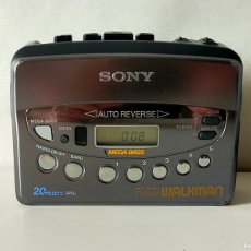 Radios antiguas: WALKMAN SONY WM-FX453 RADIO AM/FM CASSETTE AUTO REVERSE / MEGA BASS - EN FUNCIONAMIENTO