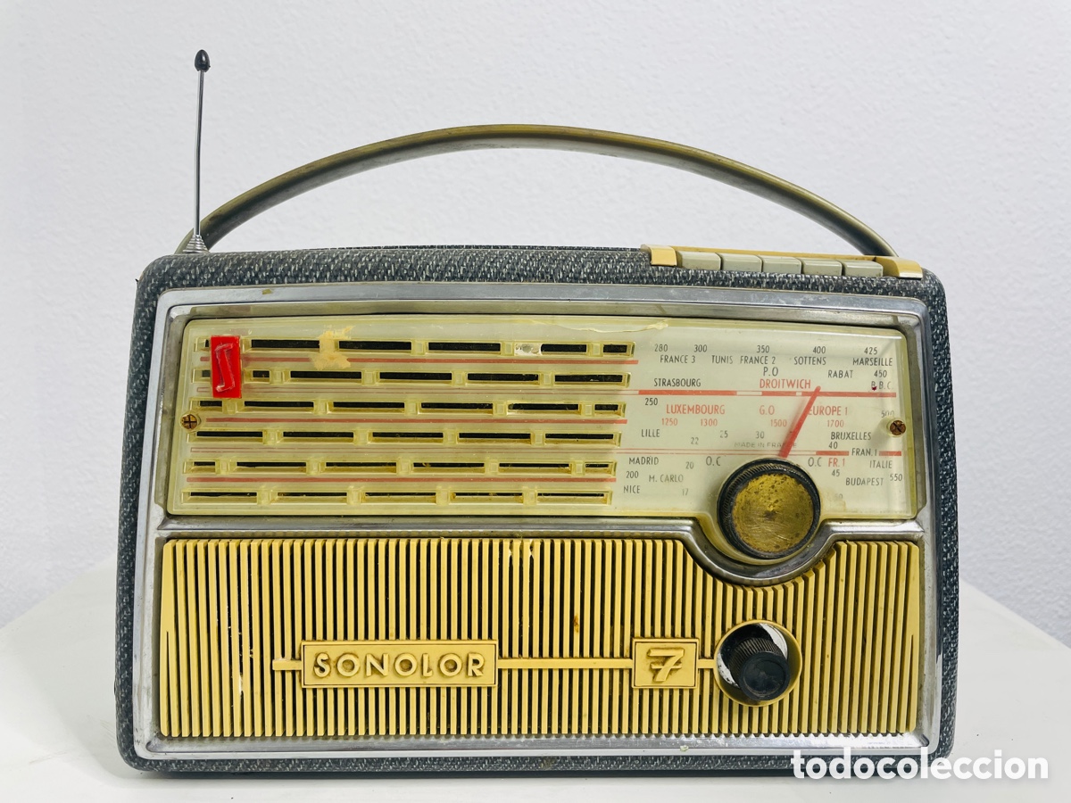 Radios antiguas: Sonolor Paris Plein Air 7 - Foto 2