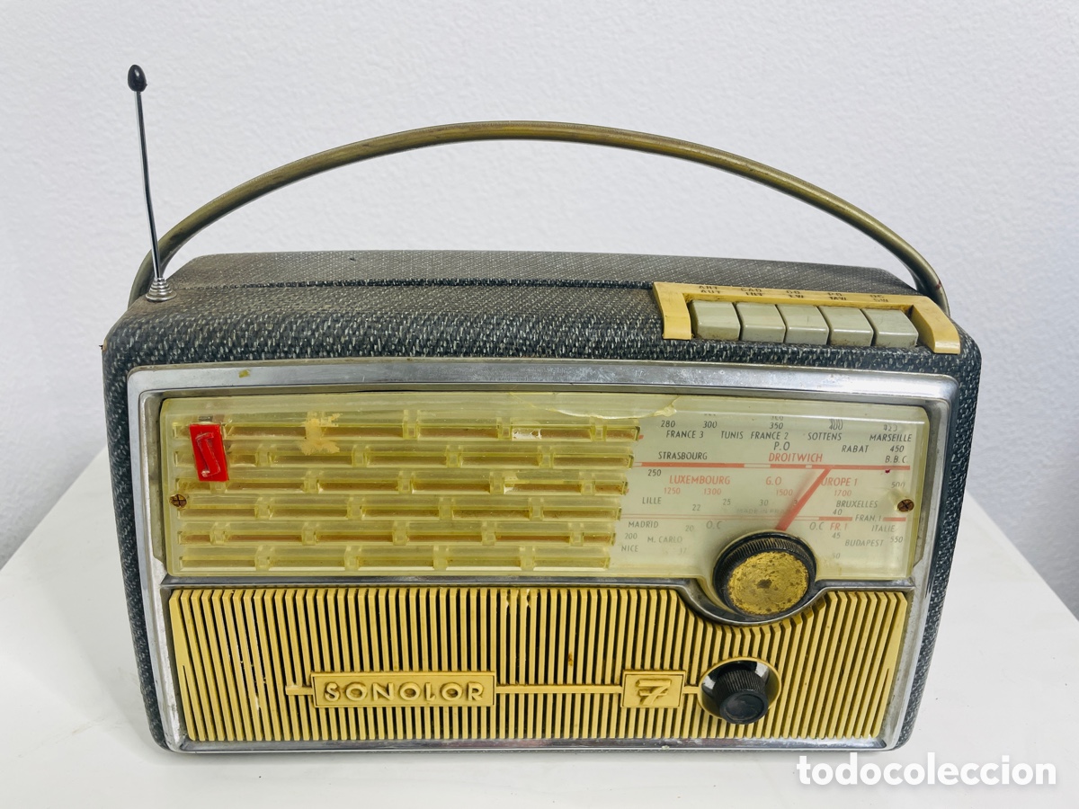 Radios antiguas: Sonolor Paris Plein Air 7 - Foto 3