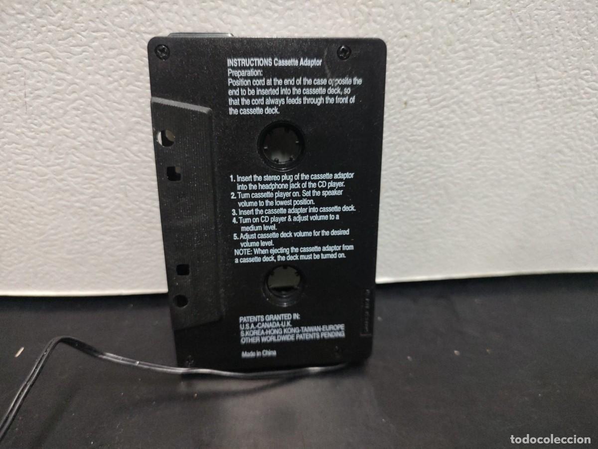 Radios antiguas: A3- CASSETTE ADAPTOR MEMOREX - 90S - Foto 4