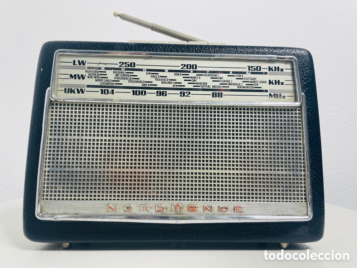 Radios antiguas: Nordmende Samba de luxe 1961 - Foto 2