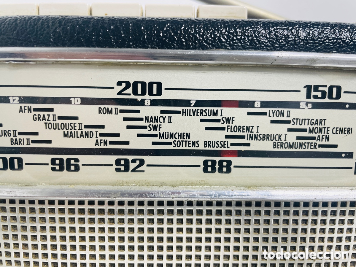 Radios antiguas: Nordmende Samba de luxe 1961 - Foto 4