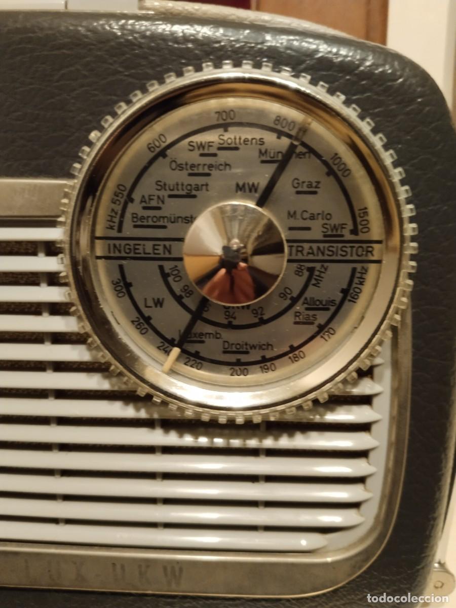 Radios antiguas: Radio transistor Ingelen Iseli Lux UKW - Foto 9
