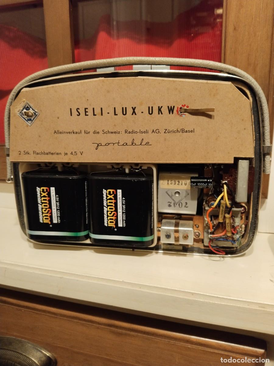 Radios antiguas: Radio transistor Ingelen Iseli Lux UKW - Foto 10