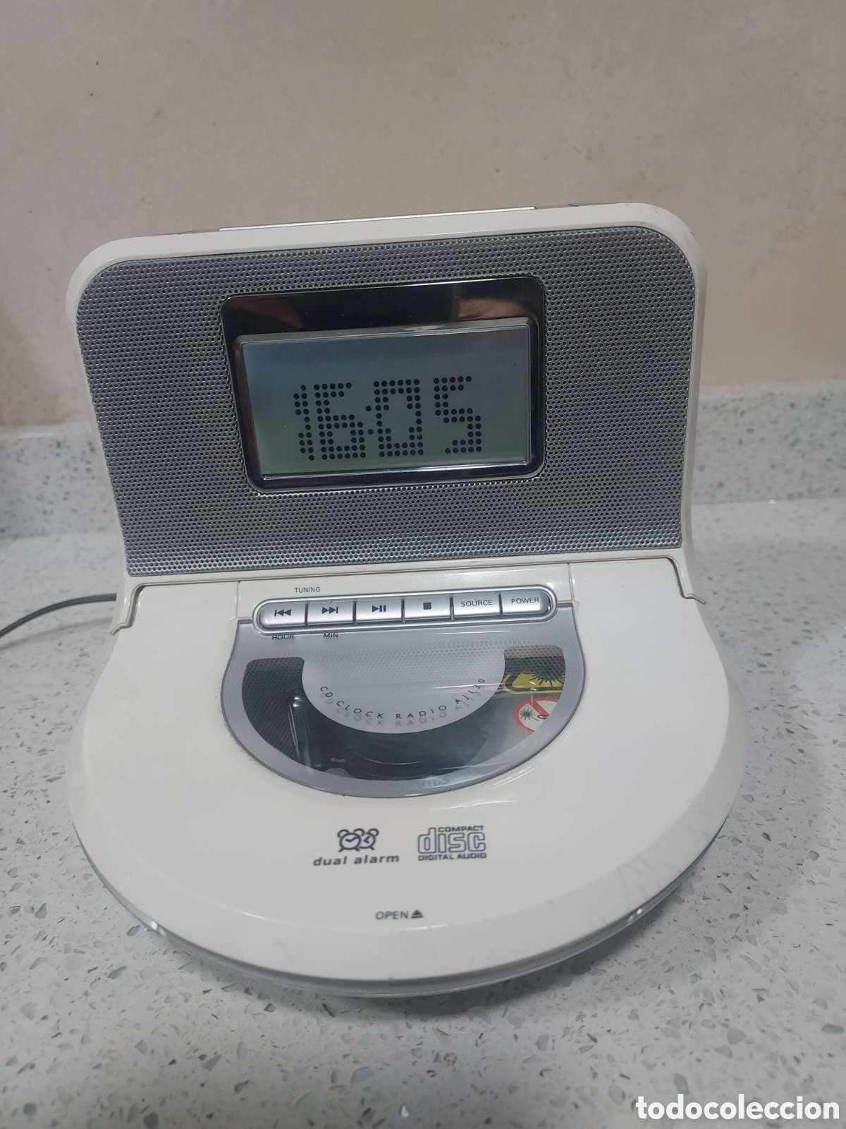radio reloj cd despertador philips. modelo aj13 - Compra venta en  todocoleccion